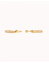 Pave CZ 1 Band Ear Cuff Earrings