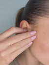 Triple Band Chunky Open Hoop Earrings
