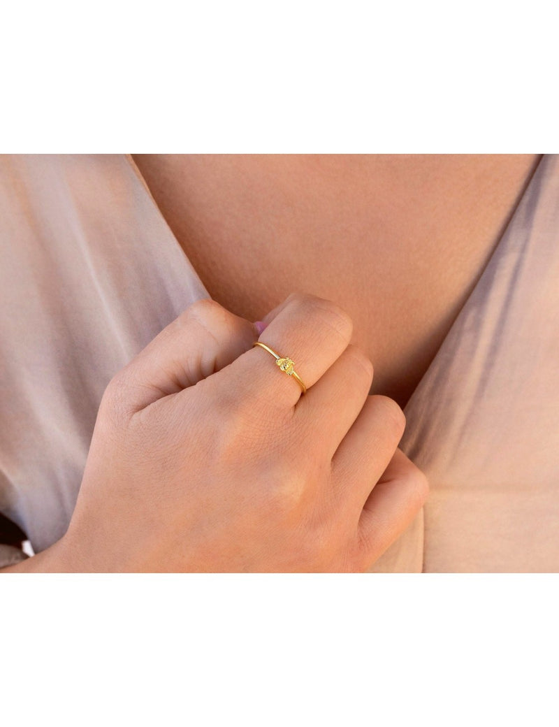 Dainty & Tiny Bee Ring