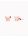 Butterfly Shaped Stud Earrings