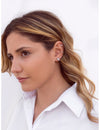 Tiny Bee Shaped Stud Earrings