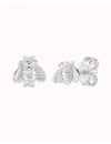 Tiny Bee Shaped Stud Earrings
