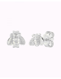 Tiny Bee Shaped Stud Earrings