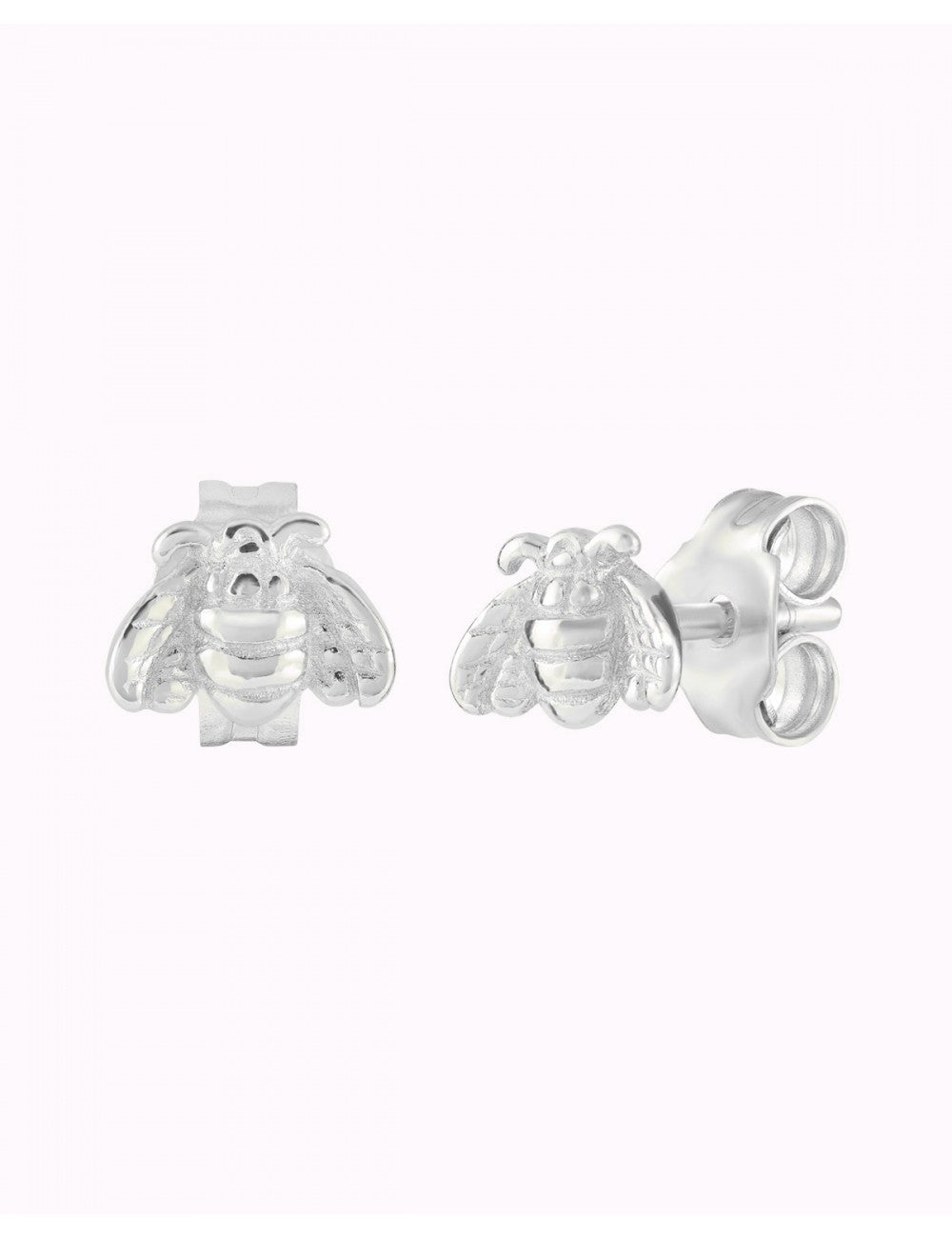 Tiny Bee Shaped Stud Earrings