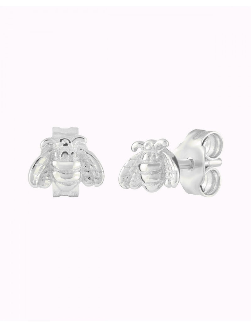 Tiny Bee Shaped Stud Earrings