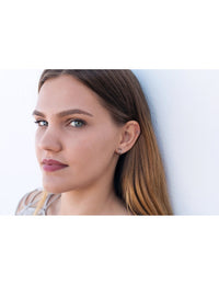 Triple Band Huggie Hoop Earrings