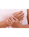 V Shaped Pave CZ Ring