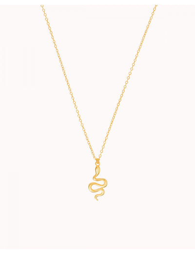 Kettenhalskette mit schlangenförmigem Anhänger