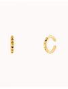 Pyramid Spikes Conch Ear Cuff Earrings