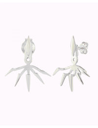 Spikes Ear Jacket Earrings
