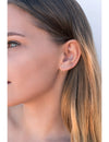 Spikes Ear Jacket Earrings