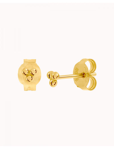 Pendientes stud 3 bolitas - Dos tallas disponibles
