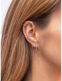 3-Kugel-Ohrstecker - Zwei Größen verfügbar