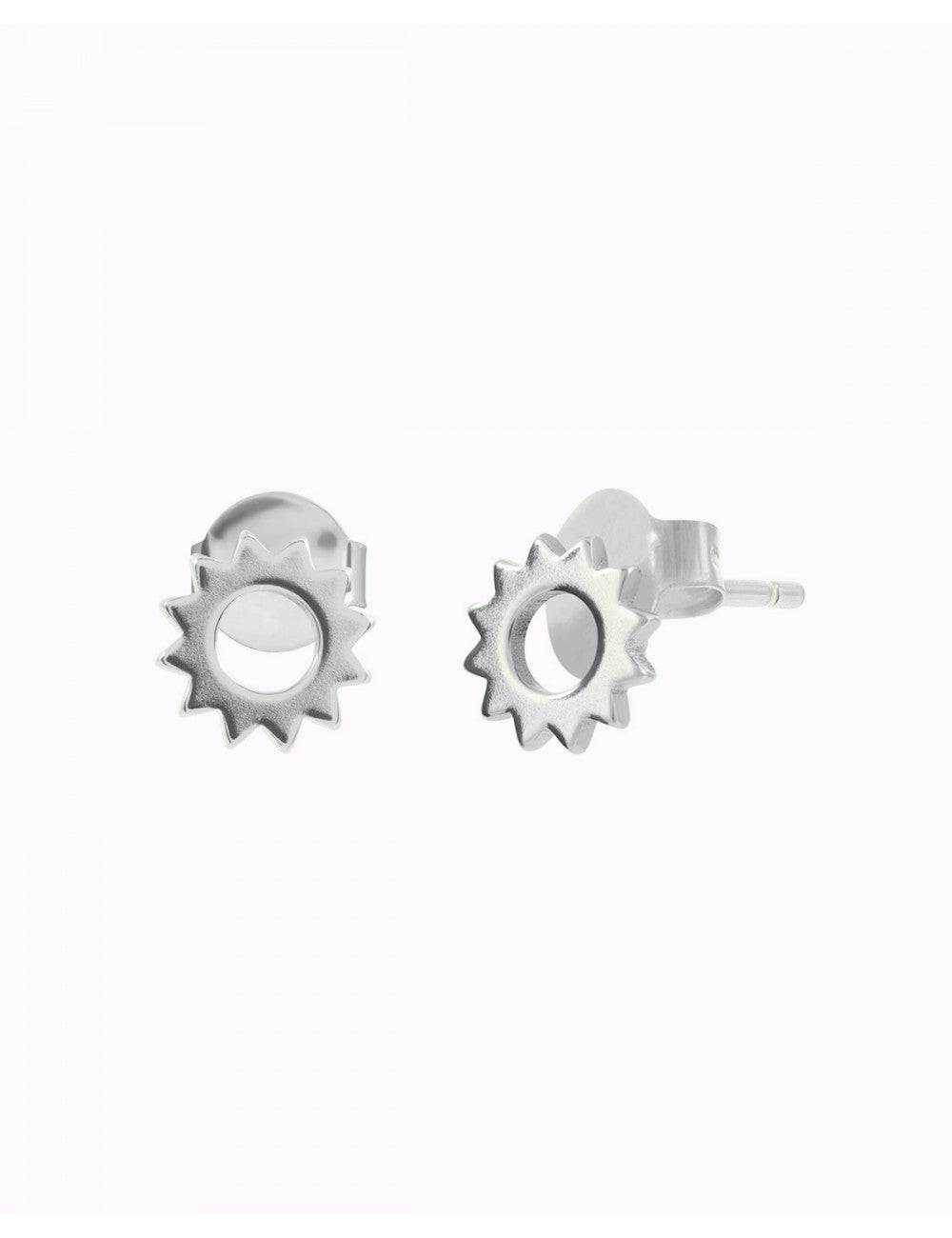 Sun Shaped Stud Earrings
