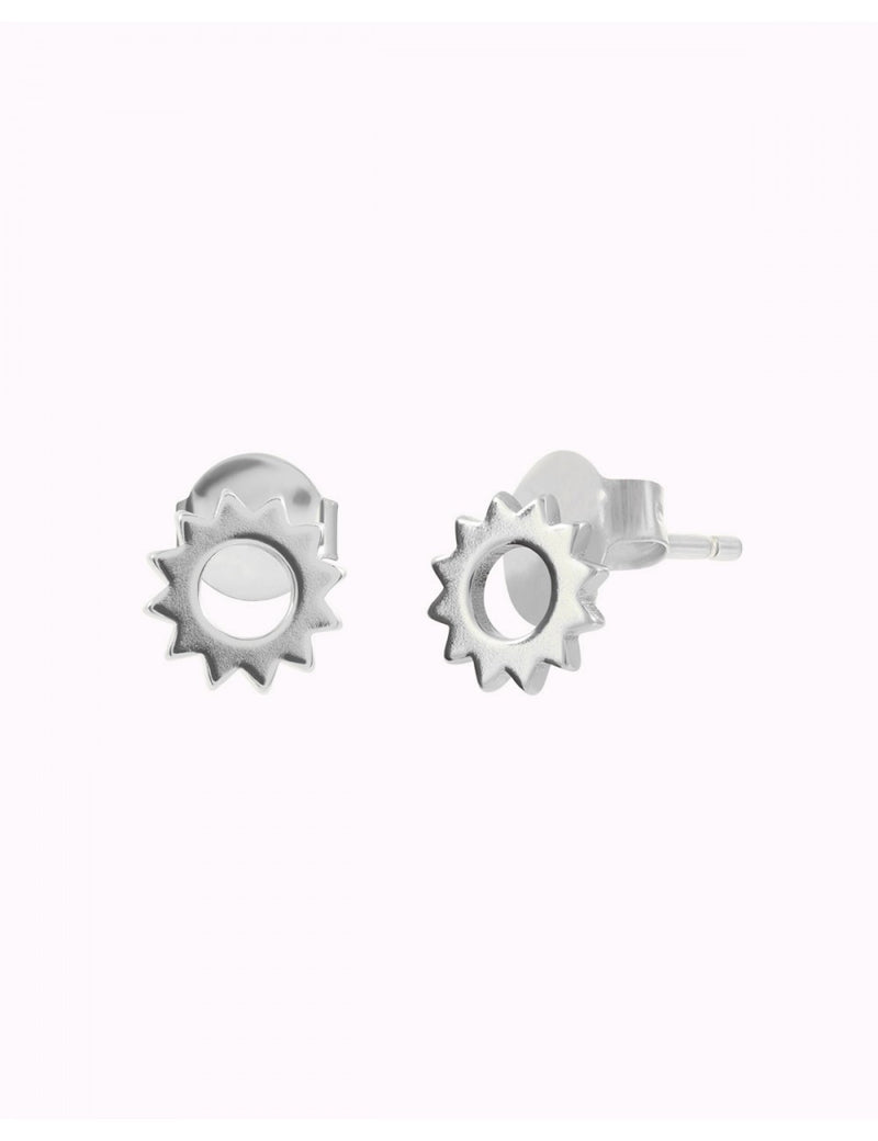 Sun Shaped Stud Earrings