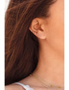 Ear cuff conch fino de doble banda