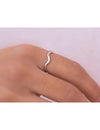 Wavy Band Ring