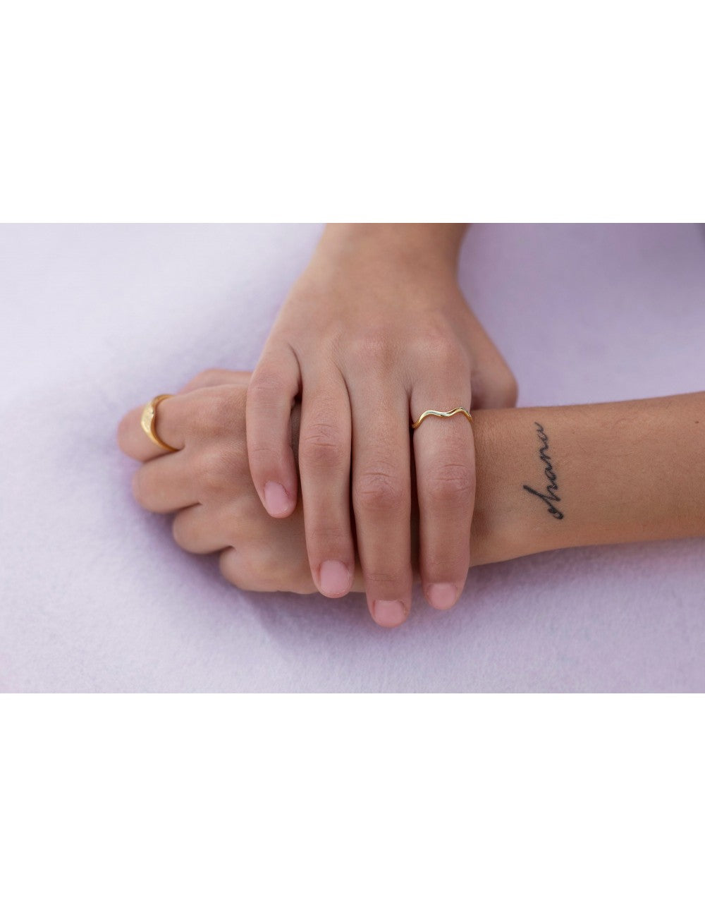 Wavy Band Ring